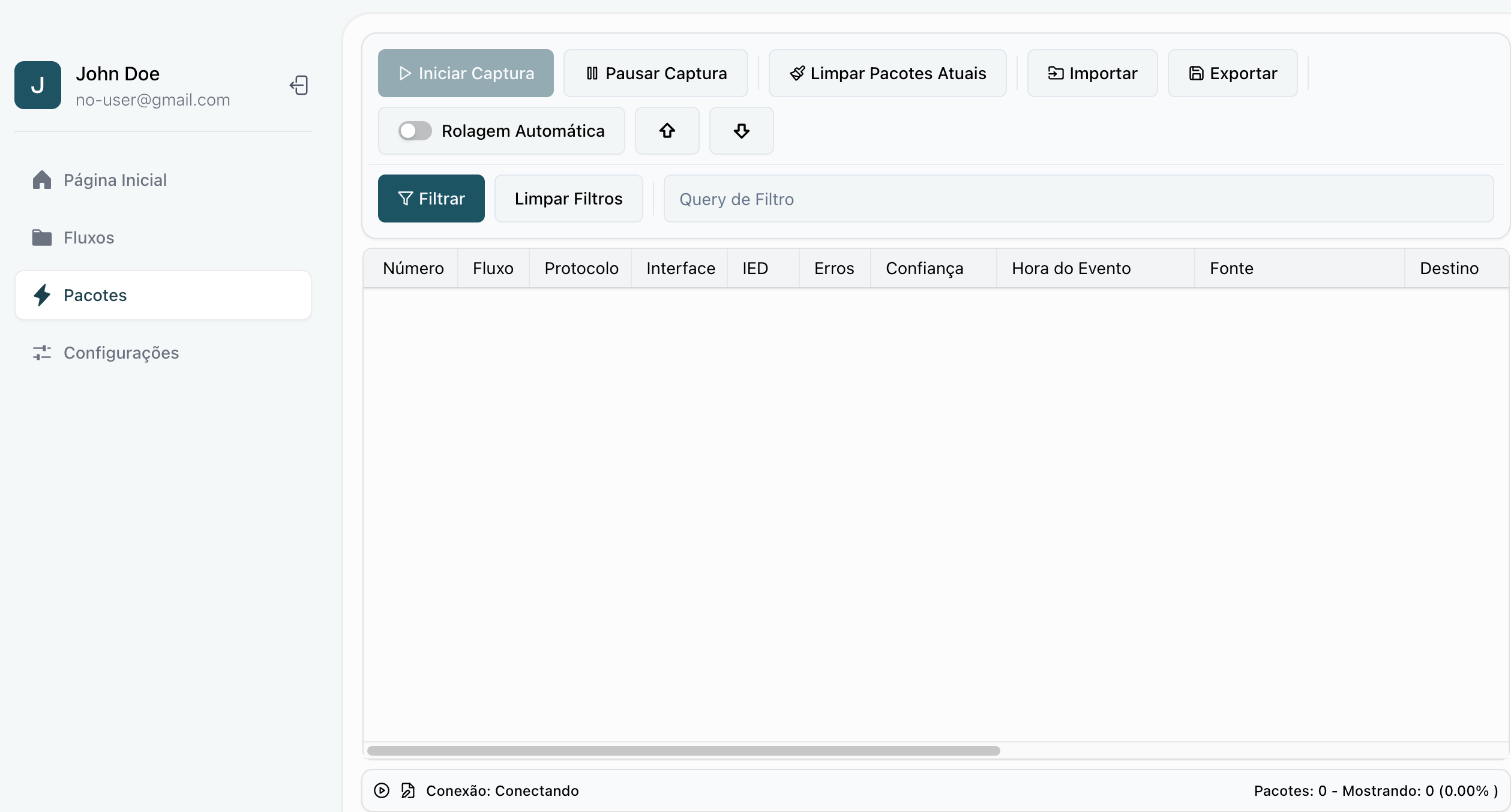 app screen