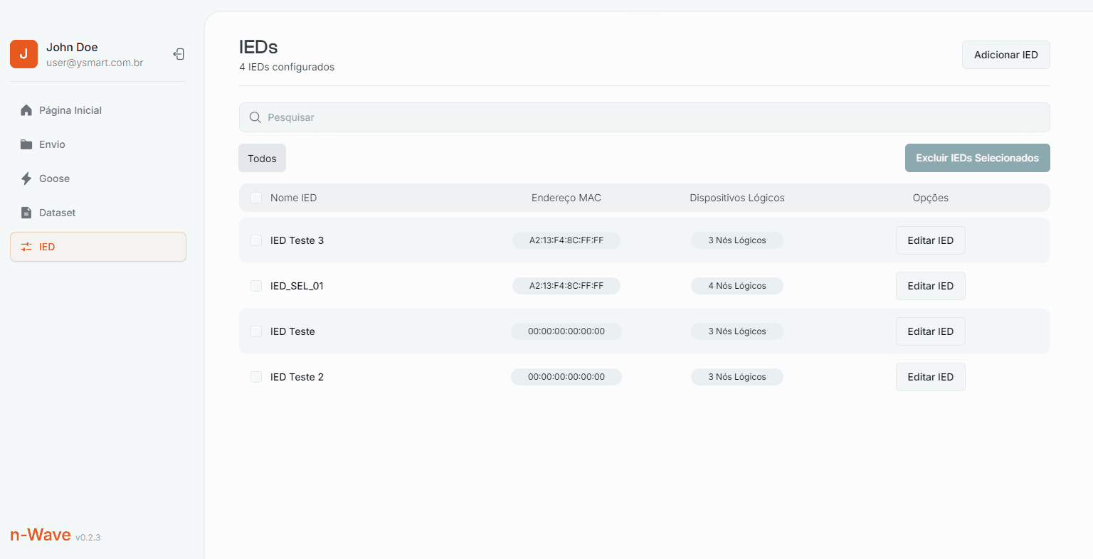 app screen